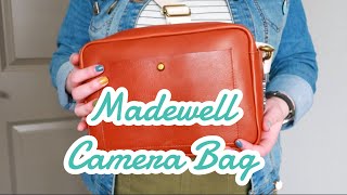 First Impressions Madewell Large Camera Bag [upl. by Hagen217]