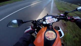 Honda CB190R Top Speed Sin Limltador 143km [upl. by Mosi332]