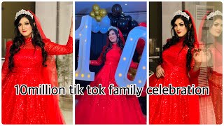 10 Million Tiktok Family Celebration  Shamima Afrin Omi [upl. by Novrej]