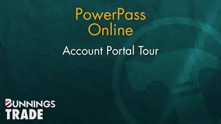 PowerPass Account Portal tour [upl. by Eeresid858]