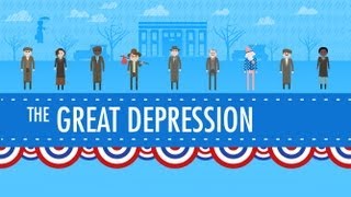 The Great Depression Crash Course US History 33 [upl. by Shear]