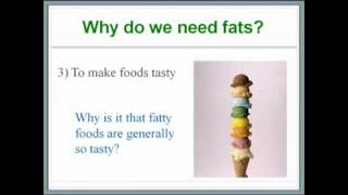 Whats In Our Food 2  Types of Fats [upl. by Chae]