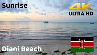 🇰🇪 Diani Beach at Dawn 🇰🇪  DJI Osmo Pocket 3 [upl. by Atiz]