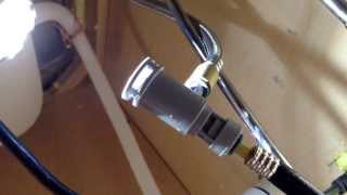 Price Pfister Treviso Faucet Diverter Installation [upl. by Datnow721]