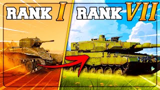 Actual Tank Tactics Tested In War Thunder [upl. by Neleh]