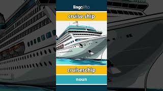 🇬🇧🇳🇱 cruise ship  cruiseschip  learn English  laten we Engels leren [upl. by Eecyak504]