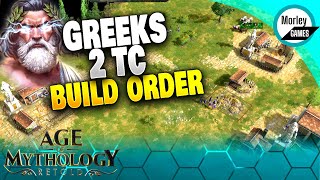 Best Greek Build Order for FAST Expansion in Age of Mythology Retold [upl. by Antony238]