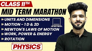 Complete CBSE Physics  Class 11th  MID Term in One Shot  Marathon Series 🔥 [upl. by Utas971]