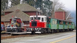 Alberni Pacific Railway Santa Train 2017 [upl. by Ikkir]