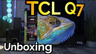 55in TCL Q7 Unboxing amp 1st Impressions [upl. by Ogg]