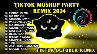 BEST🔥 OF OCTOBER TIKTOK VIRAL MUSHUP PARTY REMIX 2024🇵🇭 [upl. by Novia]