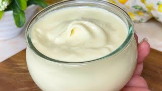 Mayonnaise Maison  SANS OEUFS NI HUILE  Ou Recette Crème Fraîche Rapide [upl. by Agatha]