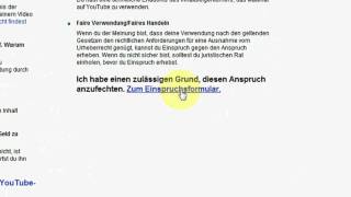 Youtube Urheberrecht umgehen [upl. by Elvin]