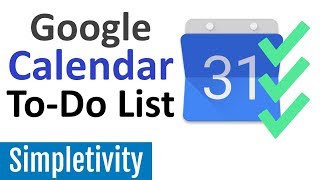 How to Use Google Calendar as a ToDo List Tips amp Tricks [upl. by Herby616]