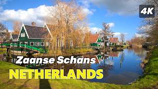 The Most Beautiful Village in the Netherlands Discover Zaanse Schans 🇳🇱 [upl. by Anastassia]