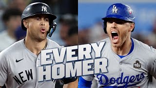 EVERY home run from the 2024 Postseason Ft Shohei Freddie Giancarlo Big Christmas AND MORE [upl. by Tak525]