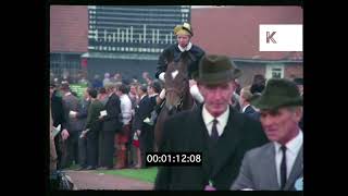 1960s UK Horse Racing Jockeys Paddock and Stable Boys 35mm [upl. by Wenger42]