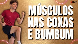 🔴 Músculos durinhos nas coxas e bumbum  Combate flacidez  Henrich Lima [upl. by Lamb]