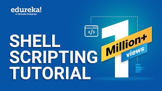 Shell Scripting Tutorial  Shell Scripting Crash Course  Linux Certification Training  Edureka [upl. by Wilkie]