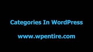 Add Edit and Delete Categories in WordPress [upl. by Apul22]