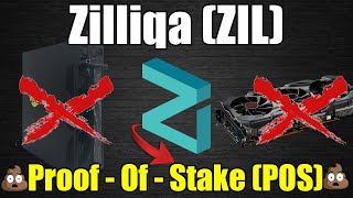 Zilliqa Ditches Miners And Switches To POS  Game Changer Alert [upl. by Tnias]