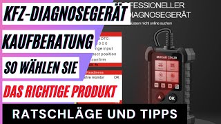 Die besten AutoDiagnosegeräte im Test So wählen Sie das richtige Produkt aus dem Vergleich [upl. by Kursh63]