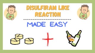 Disulfiram Like Reaction Mechanism Symptoms Pharmacology Drug interaction Made Easy [upl. by Katharine742]