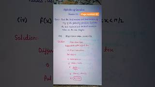 Application of derivatives ex 63 q3 partiii ncert class12 Maths [upl. by Falk]