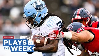 CFL Plays of the Week  Week 6 2024 [upl. by Bechler]