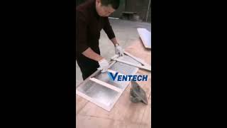 The Procedure For Fabrication amp Installation Of Phenolic Air Duct Panel [upl. by Ardnohsal]