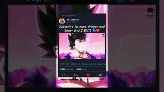 KAKAROT SON kakarot gohan beast anime dbs goku vegeta animeedit edit dbz trending dbs [upl. by Amerd]