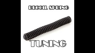 How to Tune Your Recoil Spring  On a Glock or any pistol [upl. by Carver605]