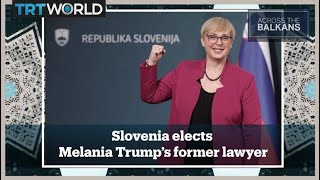 Slovenia’s first female president says she will focus on regional issues [upl. by Netneuq]