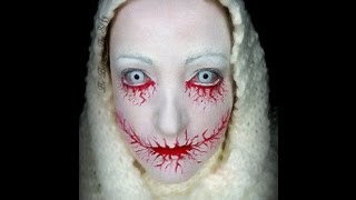 Tutoriel makeup spécial quot Halloween quot  Bloody Scary Sofy  simple Halloween Scary Makeup [upl. by Lancaster]