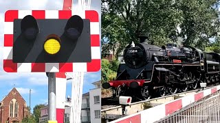 Rare Barriers at Paignton South Level Crossing Devon [upl. by Landri]