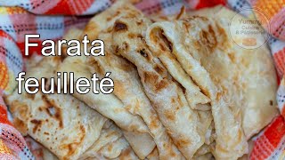 Farata feuilleté étape par étape Mauritian cuisine 🇲🇺 [upl. by Morgan]