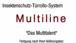 InsettoInsektenschutz Multiline Türrollo [upl. by Landre]