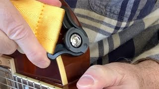 DAddario auto lock guitar strap [upl. by Giustino]