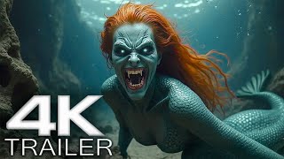 THE LITTLE MERMAID Trailer 2024 Horror Movie  4K UHD HDR [upl. by Laehpar615]