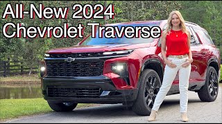 AllNew 2024 Chevrolet Traverse  Great value shockingly good [upl. by Nnahaid]