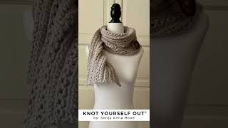 CuteNEasy Buttoned CowlScarf  Easy crochet pattern [upl. by Nerwal613]