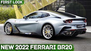 New 2022 Ferrari BR20 REVEALED  First Look  CARSampNEWS [upl. by Hairom]