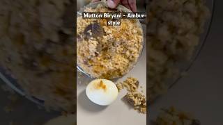 Mutton biryani  Ambur style recipe  Mutton biryani recipe [upl. by Parris221]