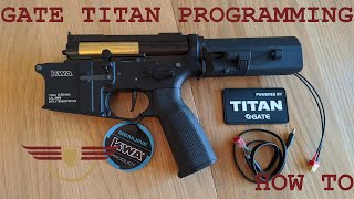 HOW TO GATE TITAN how to Program using the Gate Control Station App [upl. by Alyahsal550]