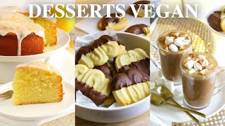 4 RECETTES SUCRÉES  Vegan amp Facile [upl. by Fazeli765]