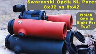 Swarovski NL Pure 8x32 vs 8x42 Binoculars Comprehensive Field Test amp Comparison 4K [upl. by Berni223]