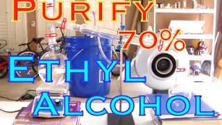 How to Purify 70 Ethyl Rubbing Alcohol [upl. by Lananna453]