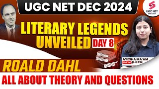 UGC NET Dec 2024  UGC NET English Literature All About Roald Dahl Theory amp Questions  Ayesha Khan [upl. by Hootman]