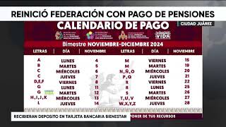 Pensión del Bienestar éste es el calendario OFICIAL de pagos de noviembre y diciembre [upl. by Bedad]