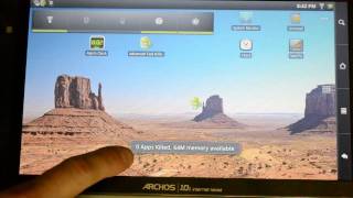 Archos 101 NEWEST UPDATE [upl. by Thatch]